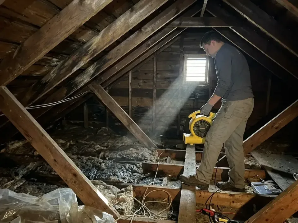 attic-water-damage-drying-proc-007 — frequently asked questions, Emergency Water Extraction & 24/7 Flood Response in Murillo…